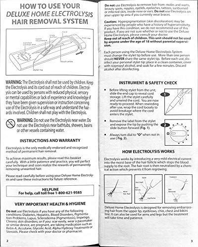 Clean + Easy Deluxe Electrolysis Home (For Coarse Hair) - Thumbnail 5