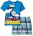 Thomas Boys' Toddler 2 Piece Plaid Short Set