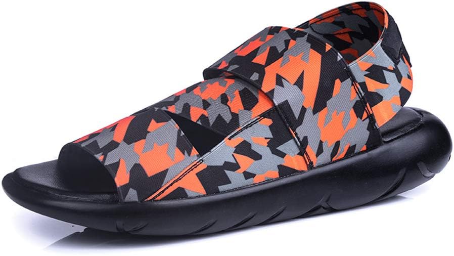 Summer New Men's Slippers Sandals Y3 with The Same Star Tide Shoes Personality Men's sandals-camouflage-39
