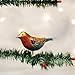 Old World Christmas18060 Bird Watcher Collection Glass Blown Ornaments for Christmas Tree Lilac-Breasted Roller, Lilac, Blue, Yellow, Red, 8