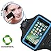 LOVPHONE iPhone 7/8 Plus Armband, Man/Women Running Sport Armband for iPhone 7/8 Plus Suitable for Gym Workout w/Kickstand Key Bag Earbuds Holder Card Slot Case, Water Resistant (Blue)