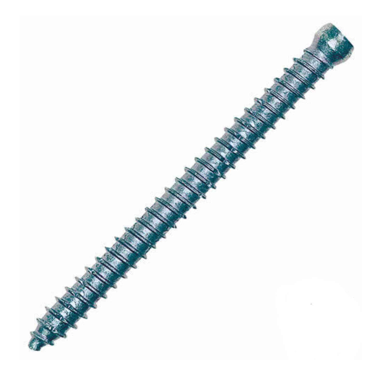 (25 Pack) Cylinder Head 7.5 x 122mm Concrete Screws. No Plugs Needed Direct Concrete Screw Timber Frame Screw with Cylindrical Torx Head
