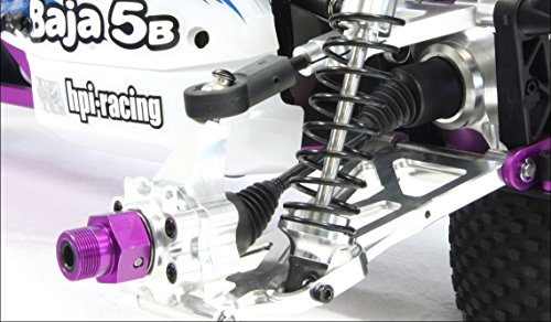 HPI Baja 5B RTR, 5B SS, 5T Upgrade Parts Aluminum Rear Lower Arm - 1Pr Silver