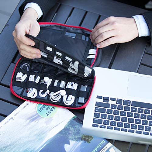 BAGSMART Electronic Organizer Travel Cable Organizer Bag Portable