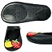 iFANS Girls Cute Tomato Jelly Shoes Mary Jane Flats for Toddler Little Kids