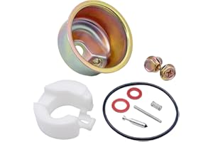 ORIENTAL POWER GX120 Carburetor Kit Fits for Honda GX160 GX200 Needle Bowl Float Gasket Seal Pin- Float Bowl Gasket Set