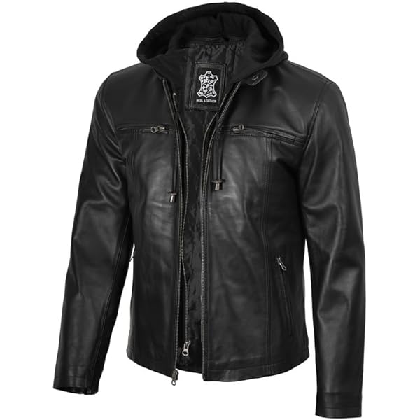 Men's Stylish Superb Real Genuine Leather Bomber Biker Vintage