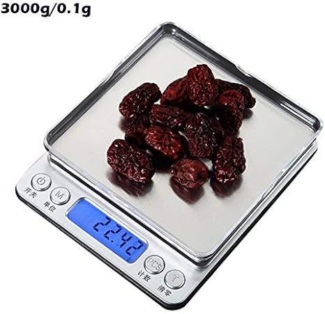Amazon Chentaocs 3000グラム 0 1グラム500 0 01グラムポータブルミニ電子デジタルキッチンキッチンジュエリーグラム重量バランスのためのポケットケース郵便をスケーリングします 色 G 計量 温度計 タイマー オンライン通販