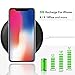 Wireless Charger, IPhone X Wireless Charger, ATOPAL Ultra Slim Qi Fast Wireless Charging Pad for IPhone X, IPhone 8 / 8 Plus, Standard(Not Fast) Samsung Galaxy Note 8 S6 S7 S8 / S8 Plus(No AC Adapter)