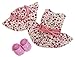 Dress Along Dolly 3 Piece Flower Sun Dress for American Girl Dolls
