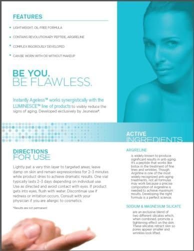 instantly ageless microcream