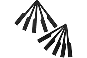 24T Reciprocating Saw Blade Set, 10 Pieces Air Saw Hacksaw Blades Tools for Metal, Woodcutting, Rubber, 3 Sizes for Choose Bl