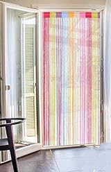 Kuou Glitter Retro Tassel Door Curtain 100x200cm Fly Insect Screen view 4