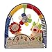 SHILOH Baby Travel Play Arch Stroller Pram Activity Bar with Rattle Squeak Mirror, Lion Giraffe