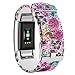 For Fitbit Charge 2 Bands Wristbands CreateGreat Silicone Replacement Charge 2 Accessory Original Color Print Pattern Bands Strap for Large or Small Size