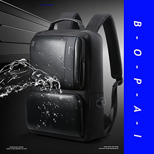 Bopai Business Backpack 14 inch Laptop Bag USB Charging Port and Anti-theft Computer Rucksack