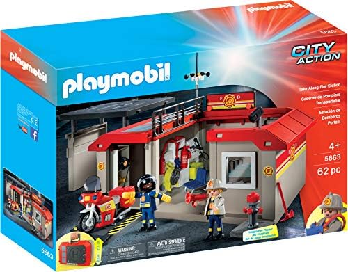 estacion de bomberos playmobil