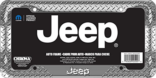 Chroma 042500 Jeep Treadplate Frame