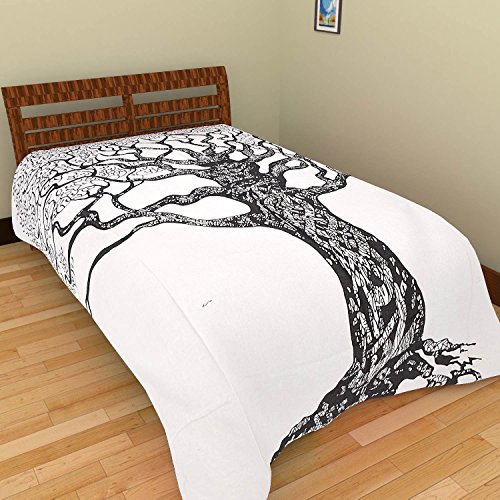Bedsheet Hippie Tapestry Mandala Tree Bohemian Tapestries Wall Hanging Beach Throw Table Cloth Wall DÃ©cor Curtain College Dorm Yoga Mat Trippy Bedsheet Bedspread ta505sb