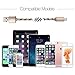 Lampa 3 Pack 3ft 6ft 10ft Nylon Braided USB to Lightning Cable for iPhone iPad and iPod
