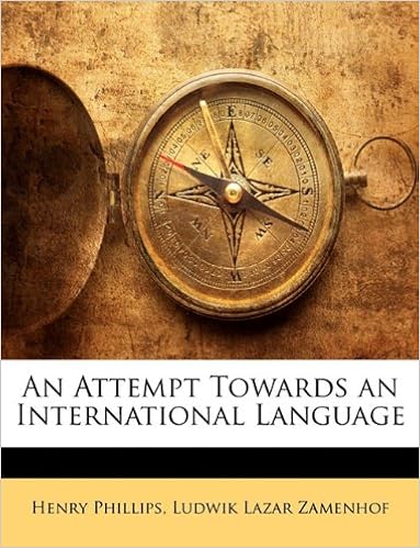 An Attempt Towards An International Language Henry Phillips - 