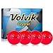 Volvik Crystal Golf Balls (One Dozen), Ruby Red