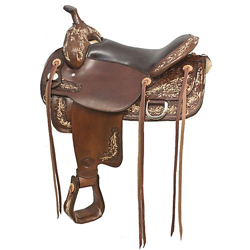 Tex Tan Bitterroot Flex Trail Saddle 16in