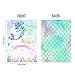 20 Fill in Mermaid Invitations with Envelopes,Magical Glitter Mermaid Party Invitations,Mermaid Birthday Invitation Under The Sea Invitations