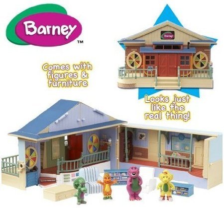 5Star-TD Barney Deluxe Schoolhouse Playset (with Play Figures)