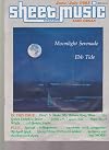 Sheet Music Magazine June/July 1983 Volume 7, No.5. Moonlight Serenade Issue....Easy Organ Edition