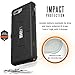 URBAN ARMOR GEAR [UAG iPhone 8 Plus/iPhone 7 Plus/iPhone 6s Plus [5.5-inch Screen] Trooper Feather-Light Card Case [Black] Military Drop Tested iPhone Case
