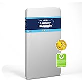 Moonlight Slumber Luxury Dreamer Crib Mattress – Dual-Sided Baby and Toddler Mattress with CoolGel Memory Foam, Waterproof Cover, 6" Foam, Standard Size, Made in USA