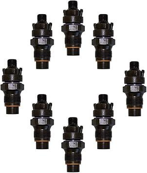 Amazon Com 8 Pcs Diesel Fuel Injectors Nozzle 0432217276 For Chevy 6 5l 6 2l Gm 142 0bar Automotive