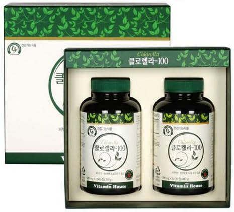 Vitamin House Chlorella 2 Bottles X (200mg X 1000 Tablets)