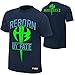 WWE AUTHENTIC WEAR The Hardy Boyz Reborn by Fate T-Shirt Navy Blue Extra Large