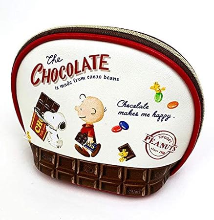 Amazon スヌーピー ラウンドポーチ チョコレート Rd スヌーピー 小物入れ グッズ Mcor おもちゃ おもちゃ