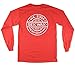 Sex Wax Mens Sex Wax Star Long Sleeve Tee in Red - Large