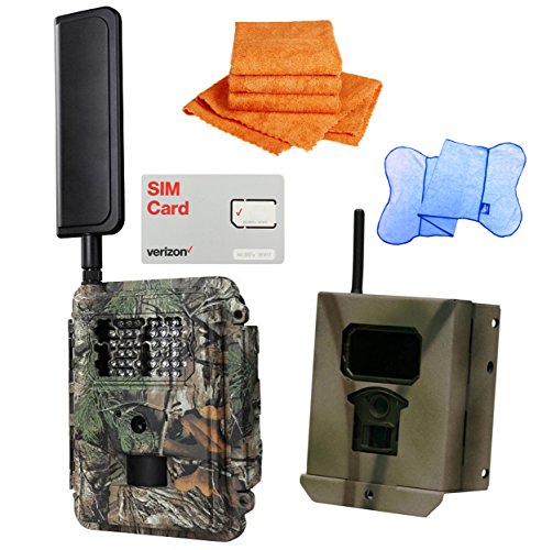 SpartanGoCam Trail Hunting Camera with Security Box (Pick a Right Carrier for Your Need) (GoLive Verizon GL-VLTEb)
