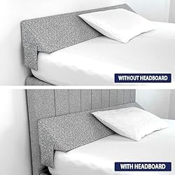 EPHEDORA XL Triangle Bed Wedge Pillow for Headboard