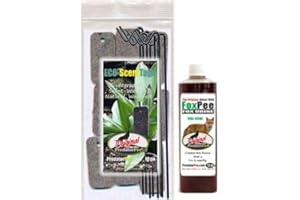 PredatorPee Original Fox Urine -Territorial Marking Scent-12oz Bottle Combo with ScentTags