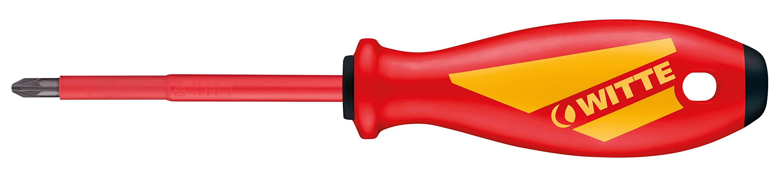 WITTE 53724 - Destornillador aislado Pozidriv MAXX VDE (PZ4x200)