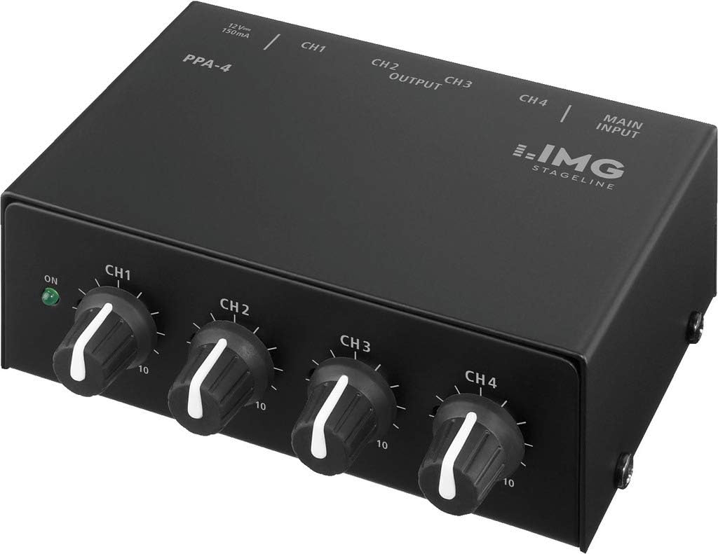 IMG Stage Line 24.3770 Stereo Headphone Amplifier
