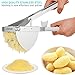 Potato Ricer/Masher -LOVKITCHEN Premium Stainless Steel Baby Food Strainer, Fruit Masher, and Food Press with Ergonomic Comfort Grip