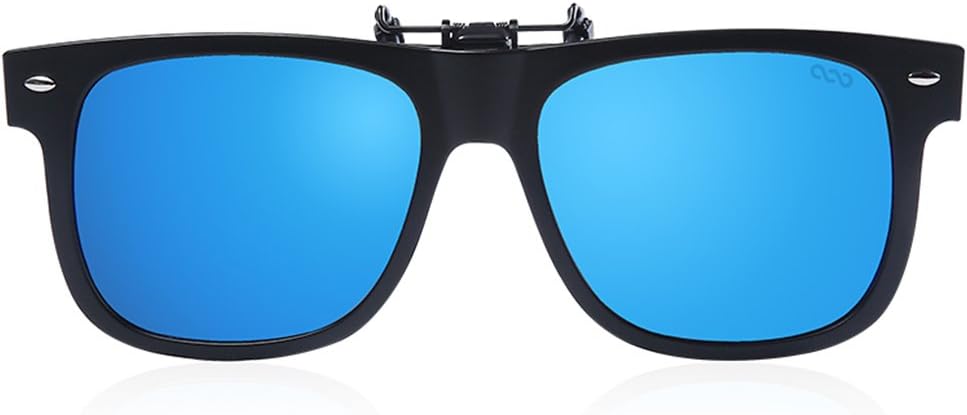 BLUEKIKI YEUX Men and Women Fashion Polarized Clips on Sunglasses for Cycling Fishing