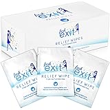 Hemorrhoid Wipes | Medicated Hemorrhoidal Relief Wipes | 30 Pack Flushable Wipes with Witch Hazel &amp; Aloe | Best for Relief from Irritation Itching and Burning Pain (1)