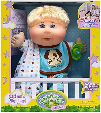 cabbage patch naptime baby bald