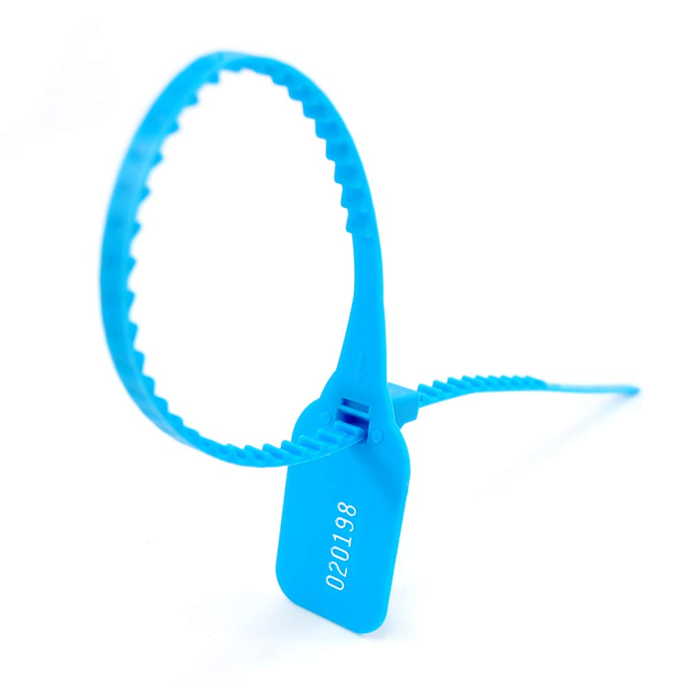 1000 Zip Tie Security tag Numbered Pull Ties Secure AntiTamper Seals
