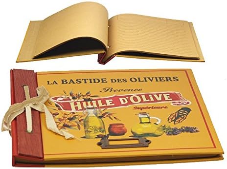 REVIMPORT 07/0068 Recipe Book Provence Cardboard 23 x 23 x 2 cm Multi-Coloured