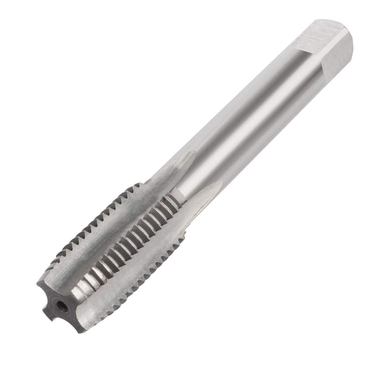 TOP-VIGOR M16 x 2.0mm Metric Machine Tap H2 HSS Uncoated 4 Straight Flutes Thread Tapping DIY Tool