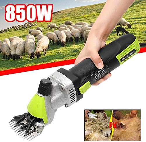 GHJGFGH 850W 220V Electric Sheep Goats Shearing Clipper Animal Trimmer Tool Farm Pet Dog Hair Shearing Machine Cutter Wool Scissor